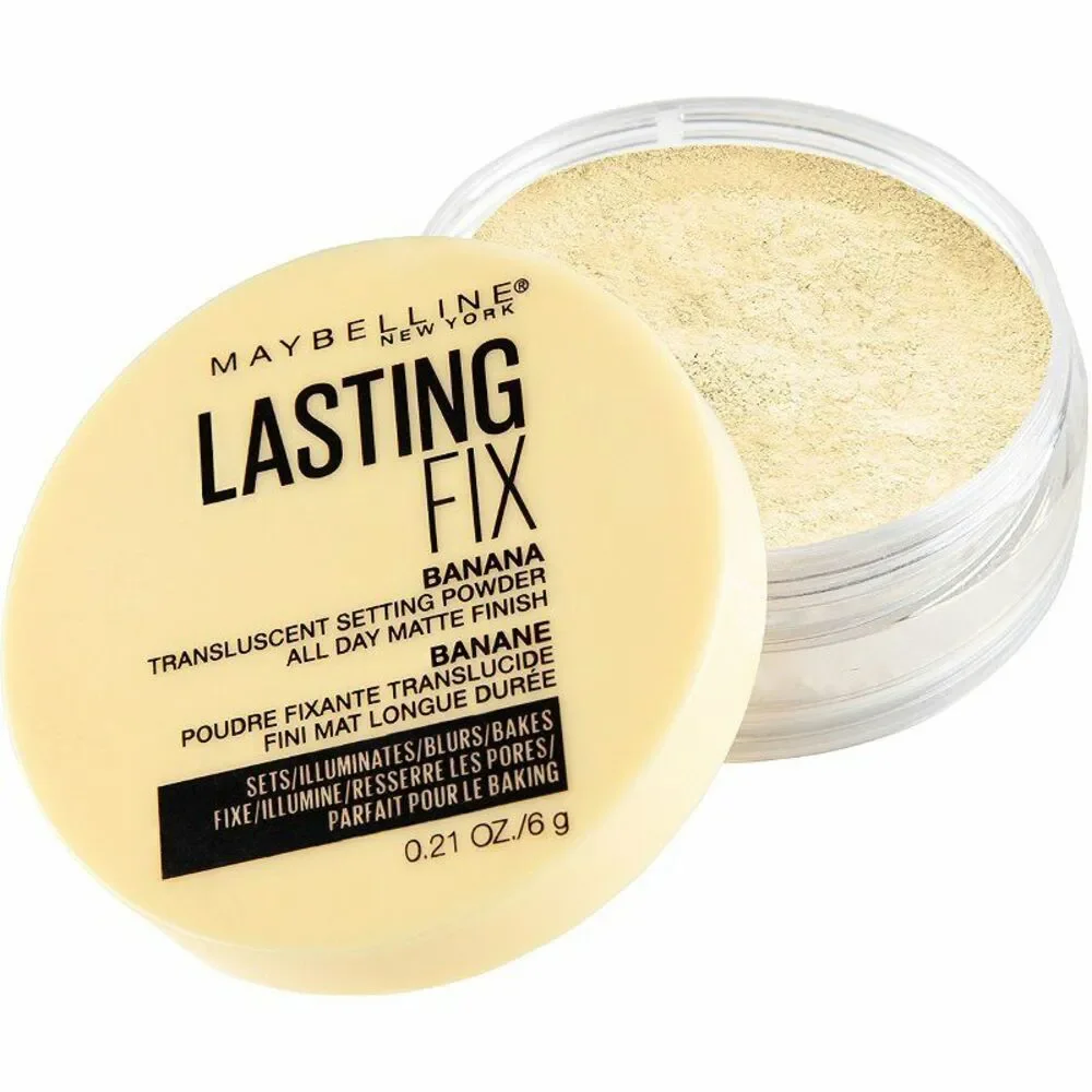 Maybelline Lasting Fix Transluscent Setting Powder All Day Matte Finish Banana
